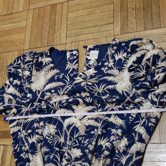 New! Rebecca Taylor Talita Trellis Jersey Dress - Picture 6 of 6